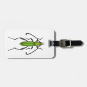 Green beetle bagagelabel (Voorkant horizontaal)