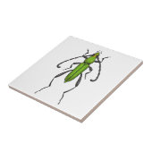 Green beetle tegeltje (Zijkant)