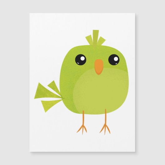 Green Bird Cartoon (Voorkant)