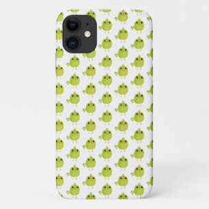 Green Bird Cartoon iPhone 11 Hoesje
