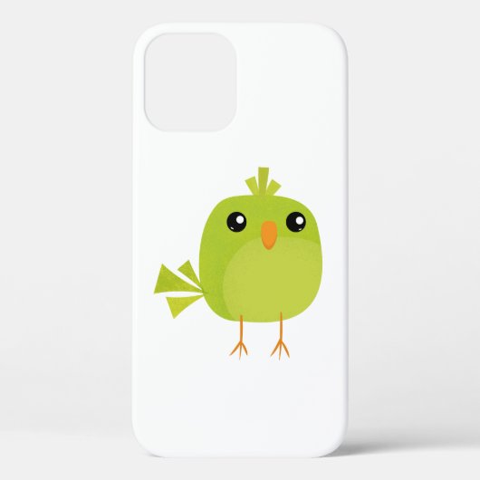 Green Bird Cartoon Case-Mate iPhone Case (Achterkant)