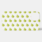 Green Bird Cartoon iPhone Hoesje (Achterkant horizontaal)