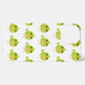 Green Bird Cartoon iPhone Hoesje (Achterkant horizontaal)