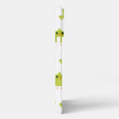 Green Bird Cartoon iPhone Hoesje (Rechterkant)