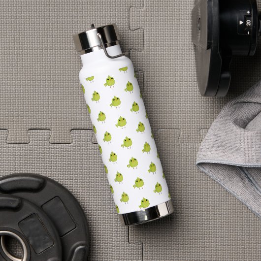 Green Bird Cartoon Waterfles (Gym)