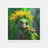 Green Bird Servet (Voorkant)