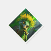 Green Bird Servet (Hoek)