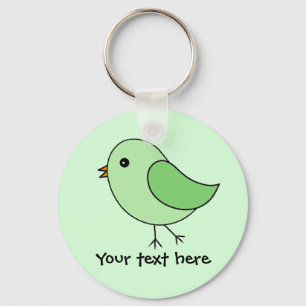 Green Bird Sleutelhanger