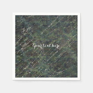 Green Black Grey Modern Marmer Designer Chic Servet