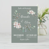 Green Bliss Invitation (Debout devant)