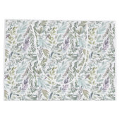 Green Blue Botanical Watercolor Groot Cadeauzakje (Achterkant)