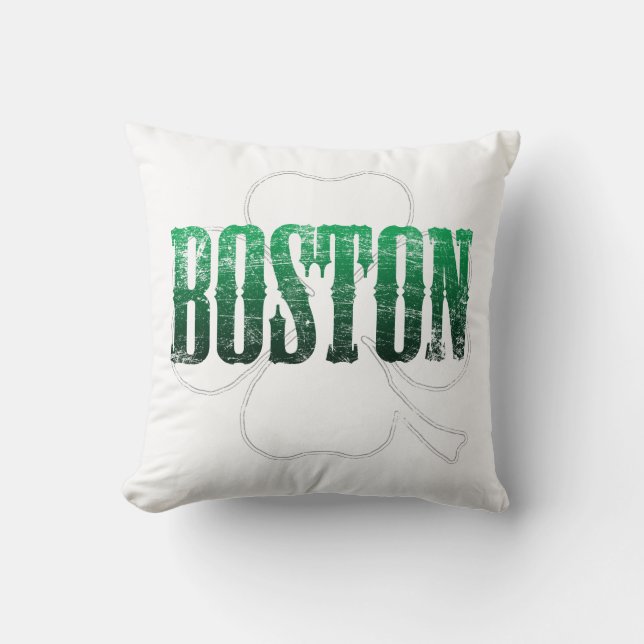 Green Boston Pillow Kussen (Voorkant)