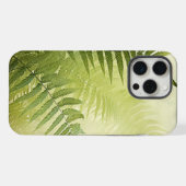 Green Botanical Fern Feuille iPhone ou coque ipad (Verso Horizontal)