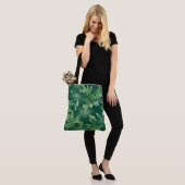 Green Botanical Leaf All-Over-Print Tas (Op model)