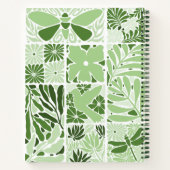 Green Botanical Notebook | Custom Name Notitieboek (Achterkant)