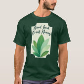Green Botanical St Patrick’s Day Shirt – camiseta (Voorkant)