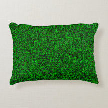 Green Bowties Accent Pillow
