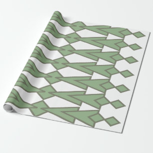 Green Bowties Cadeaupapier