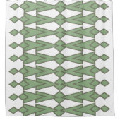 Green Bowties Douchegordijn (Voorkant)