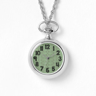 Green Bowties Horloge