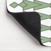 Green Bowties Muismat (Hoek)