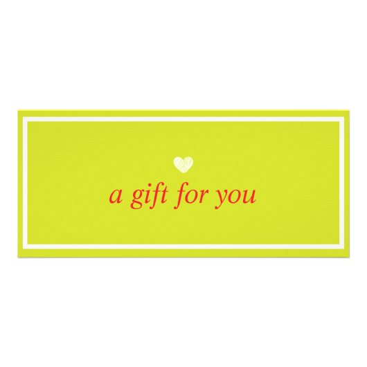 Green Boxing Day Kaart met exclusieve cadeaubon (Achterkant)