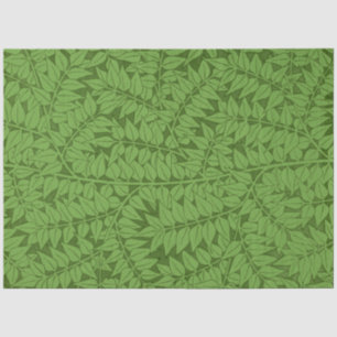 Green Branch Pattern (Oerwoud Art) (William Morris Tissuepapier