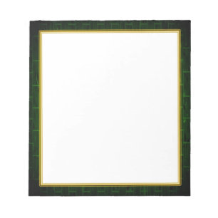 Green Brick op White Small Note Pad Notitieblok