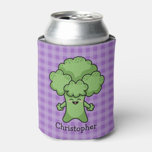 Green Broccoli - Aangepaste Koelbox Blikjeskoeler (Blikje Voorkant)