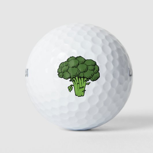 Green Broccoli Golfballen (Voorkant)