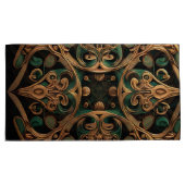 Green Bronze Ornamental Pset Decoration Kussensloop (Voorkant-Rechts)