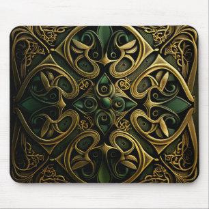 Green Bronze Ornamental Pset Decorting Pattern Muismat