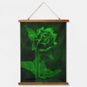 "Green Bud" Hangend Wandkleed (Voorkant)