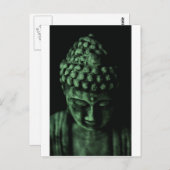Green Buddha Briefkaart (Voorkant / Achterkant)