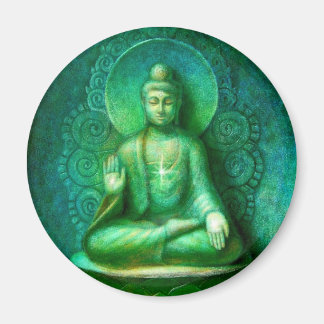 Green Buddha Magneet