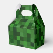 Green Building Block Gamer Bedankdoosjes (Achterkant)