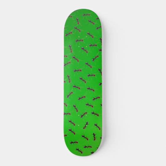 Green Bull Ants Swarm Skateboard (Voorkant)