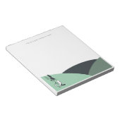 Green Bunny Notepad Notitieblok (Schuin)