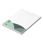 Green Bunny Notepad Notitieblok (Gedraaid)