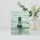 Green Buoy Briefkaart (Staand voorkant)