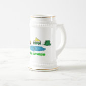 Green Bus Adventures Stein Bierpul (Voorkant rechts)