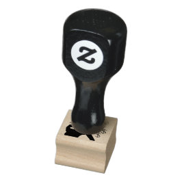 Green business executive puppet 	rubberstempel