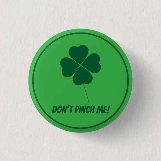 Green Button for St. Patrick's Day (Voorkant)