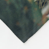 GREEN CACTI FLEECE DEKEN (Hoek)