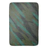 Green Camo Abstract Badmat (Voorkant Verticaal)