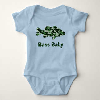 Green Camo Bass Gevist Romper