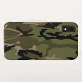Green Camo Case-Mate iPhone Case (Achterkant (horizontaal))