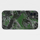 Green Camo Case-Mate iPhone Case (Achterkant (horizontaal))