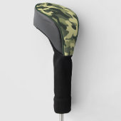 Green Camo Golfheadcover (Schuin)
