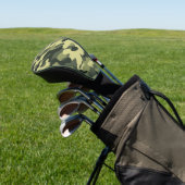 Green Camo Golfheadcover (Insitu)